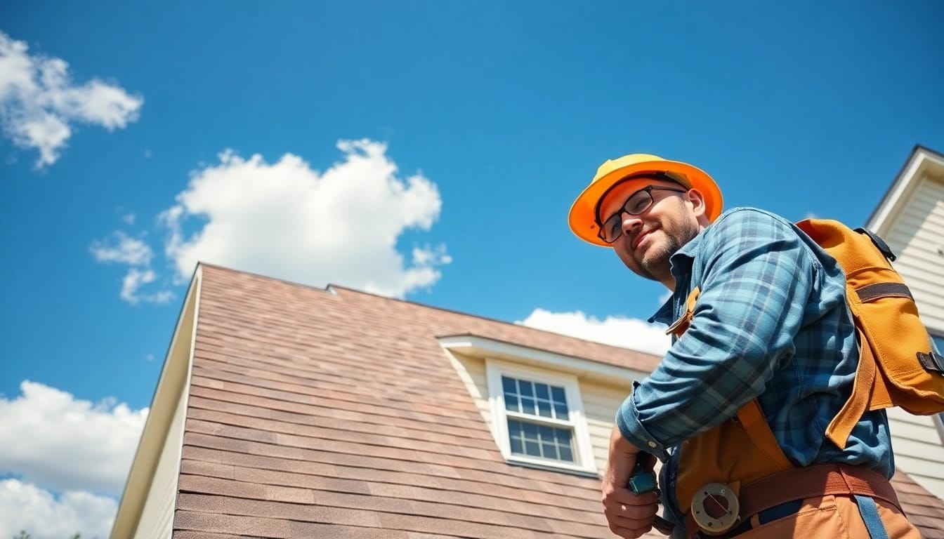 Inspecting a roof in South Jersey for quality and safety assurance