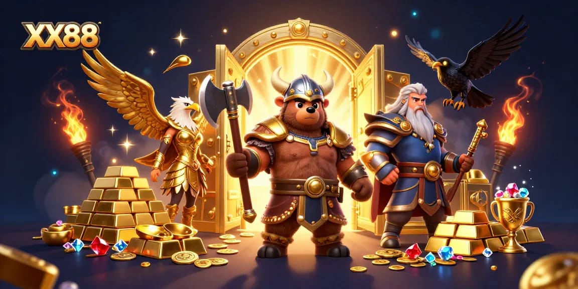 Experience exciting gameplay and thrilling wins at XX88 with high-stakes action and vibrant casino elements.
