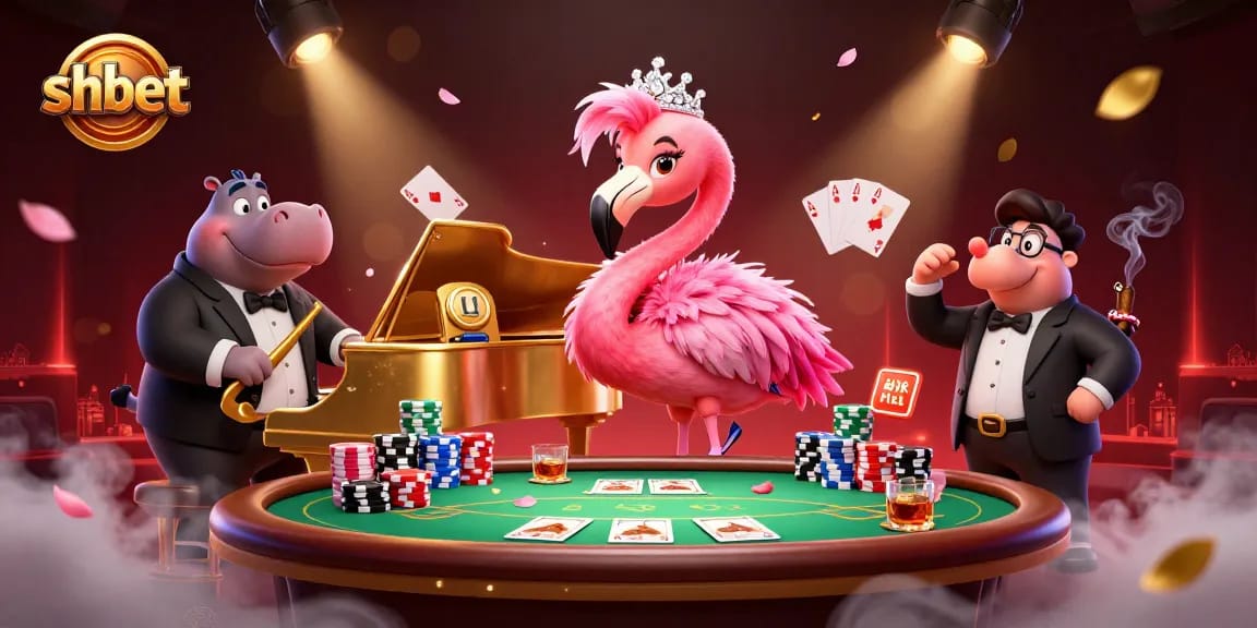 Experience thrilling gameplay at shbet with vibrant casino scenes filled with excitement and luxury.