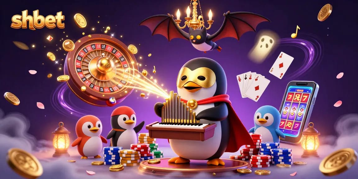Experience thrilling gameplay at shbet with animated casino characters and dynamic elements.