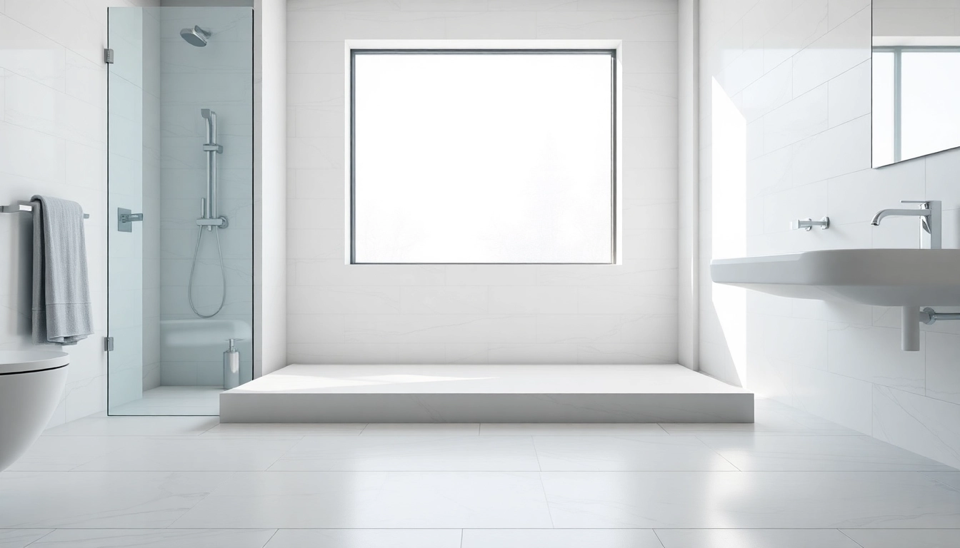 Transform your bathroom with a stylish 800 x 800 shower base set in a modern design.
