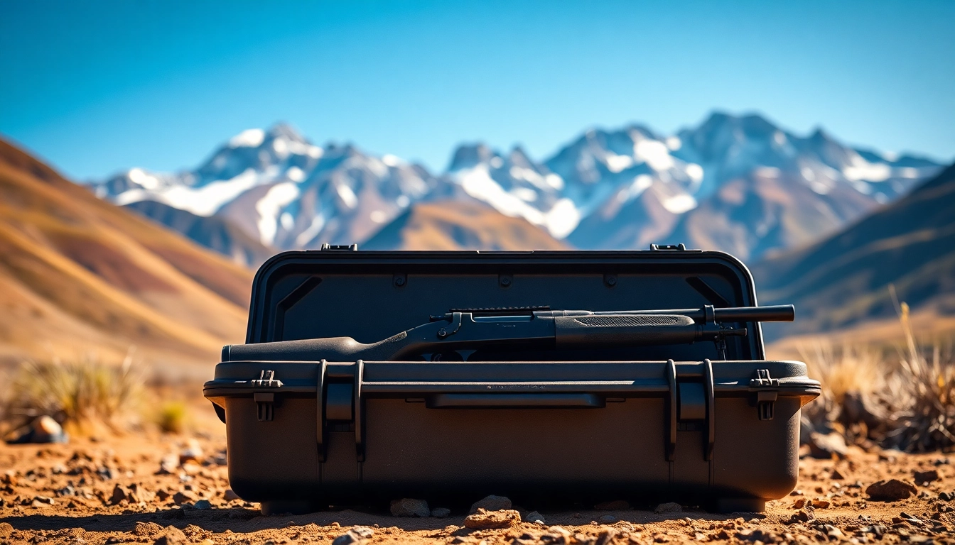 Shop a pelican gun case for sale designed for optimal protection and durability in outdoor adventures.