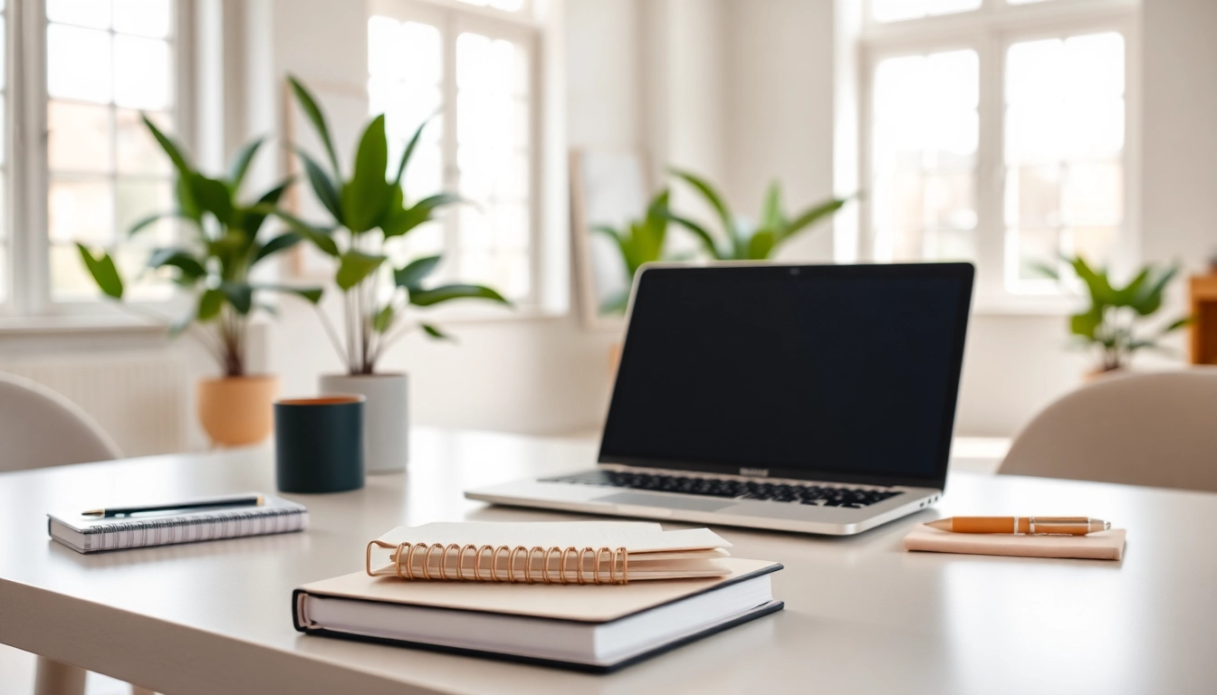 Showcase effective workspace essentials from https://amc-essentials.com/ for productivity and organization.