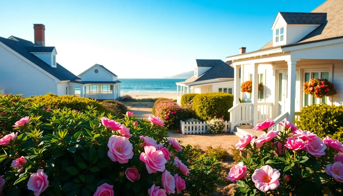Explore charming cape cod homes set against a beautiful seaside backdrop.
