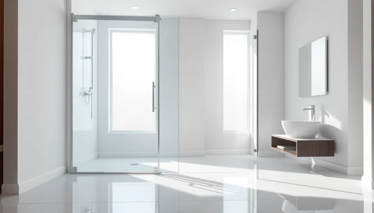 Enhance your bathroom with stylish shower doors sliding seamlessly for every upscale design.