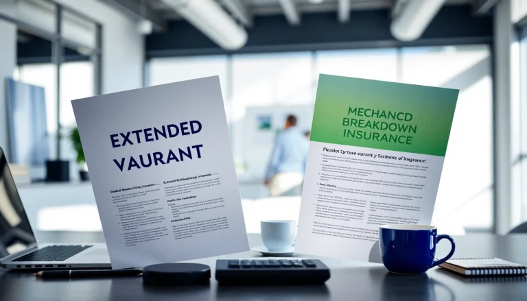 Analyze the extended warranty vs mechanical breakdown insurance which is better in a professional office environment.