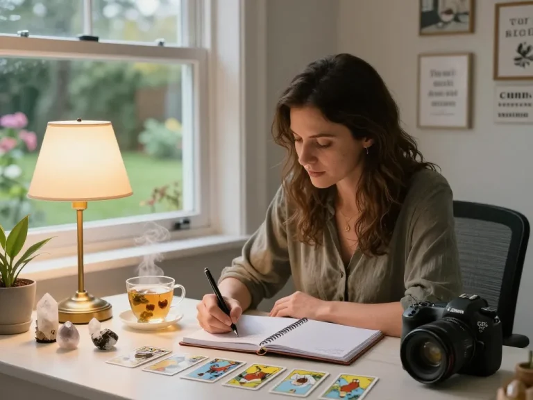 Discover why do I attract emotionally unavailable partners through journaling and reflection in a cozy home office.