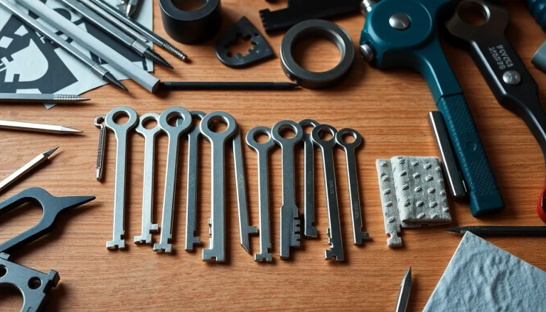 Explore a set of alan keys highlighting precision and durability, perfect for professional craftsmanship.