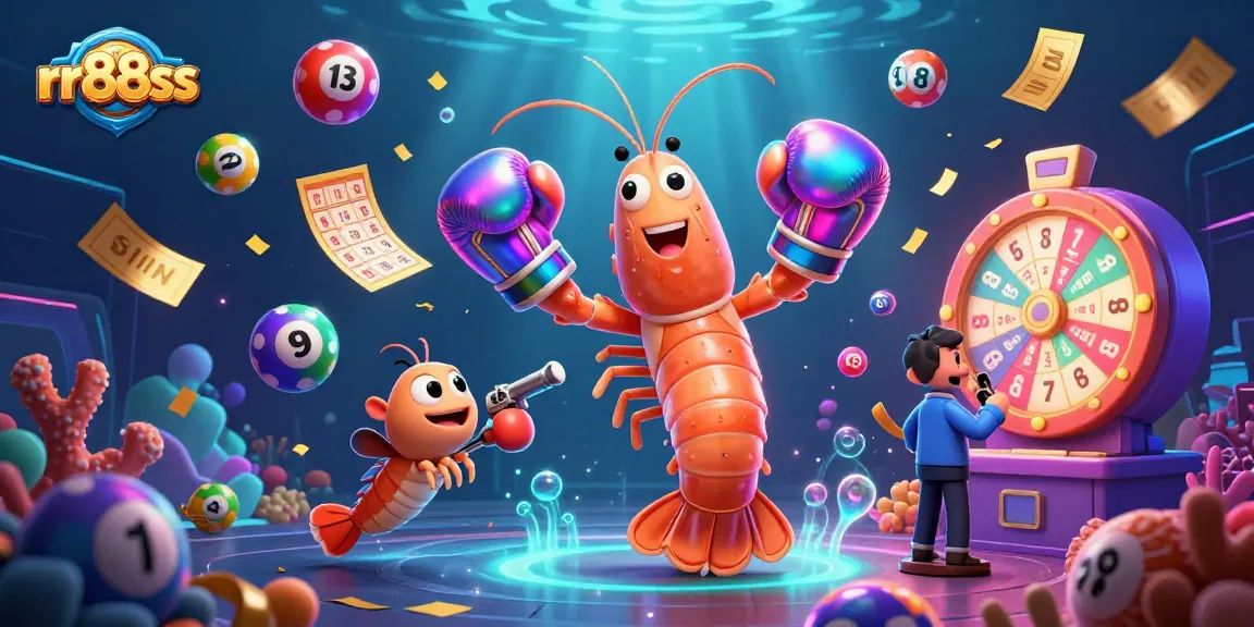 Engage in thrilling games at rr88ss casino, featuring vibrant lottery balls and prize elements